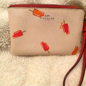 Coach popsicle wristlet